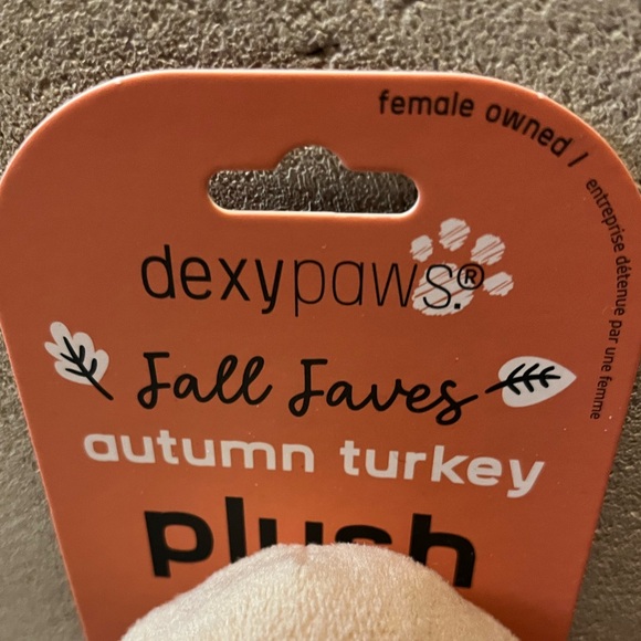 🆕 Dexy Paws Turkey Dog Toy - Picture 4 of 10